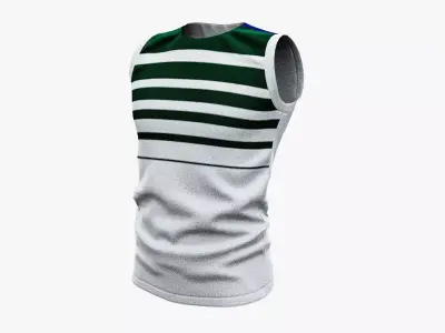 Mens Sport Shirt Set2 Low-poly 3D model