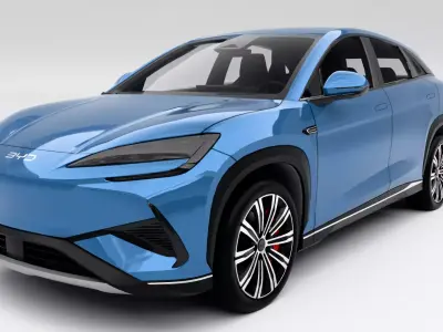 BYD Sealion 7 Low-poly 3D model