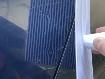 Paintless Dent Removal Reflection Board with Striped Pattern PDR 3D print model