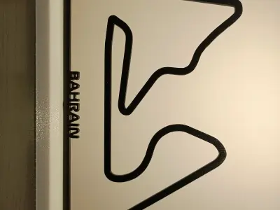 FORMULA 1 2024 TRACKS 3D print model