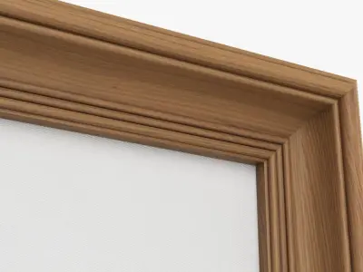 Frame square with picture 01 3D model