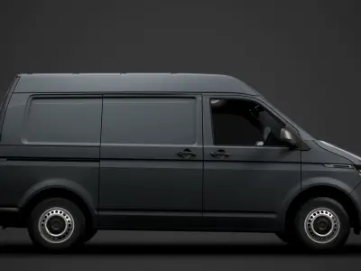 Volkswagen Transporter Van L1H2 T61 2020 3D model