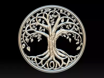Tree of Life 1 3D print model 3D print model
