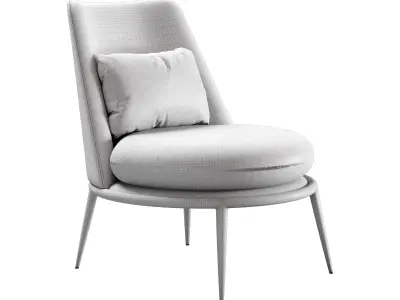 AURORA ARMCHAIR BY CANTORI 3D model