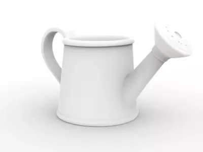 Cartoon Watering Can 3D Printable 3D print model