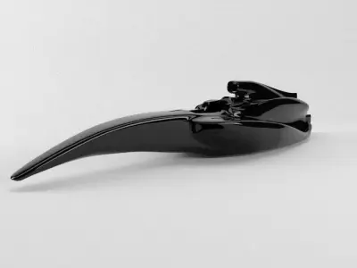 The silhouette of the car Formula 1 car body model 3D print model