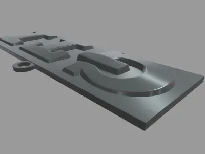 Volkswagen GTI Key Ring Chain 3D print model