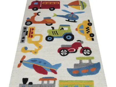 Rug Set 866 3D model