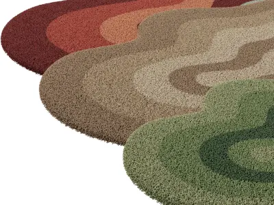 MushThe Bur Rug 3D model