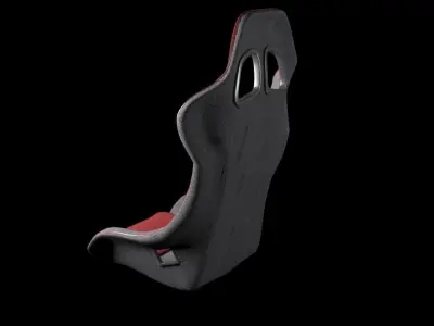 Racer Seat 3D model