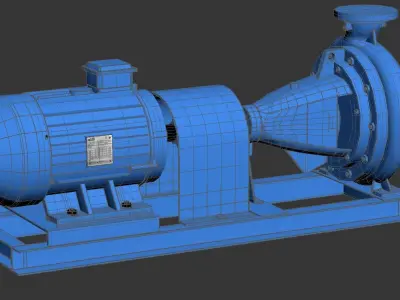 Centrifugal Pump 3D model
