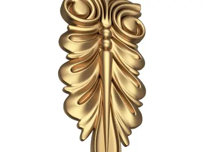 Corbel Carved 04 Low-poly 3D model