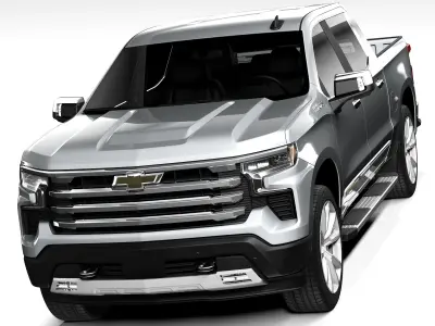 Chevrolet Silverado 1500 High Country 2022 3D model