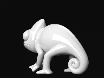 Chameleon 3D print model