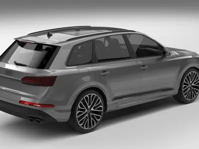 Audi SQ7 2024 3D model