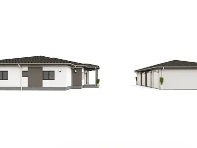 HOUSE 23 EXTERIOR 3D model
