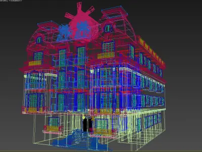 Europe Residential 3D model