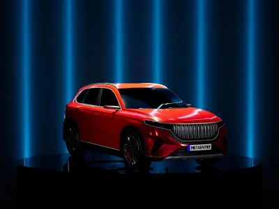 TOGG T10X SUV 3D Model 3D model