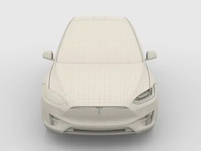 Tesla Collection Roadster Model S X 3 3D model