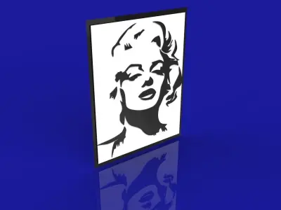 Marilyn Monroe 3D model