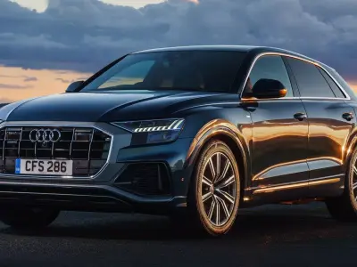 Audi Q8 2019  Low-poly 3D model