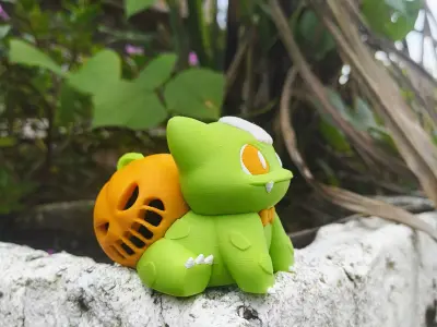 Halloween Special - Bulbasaur 3D print model