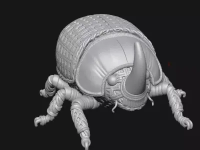 beetles 3D print model
