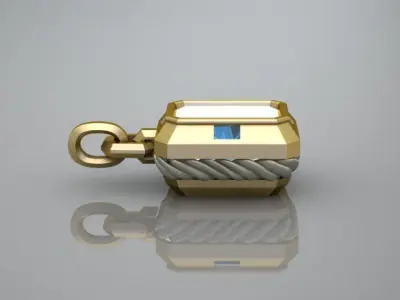 David Yurman Pendant 3D print model