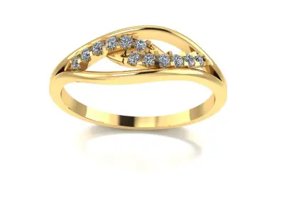 Women Fashion Ring  3D print model