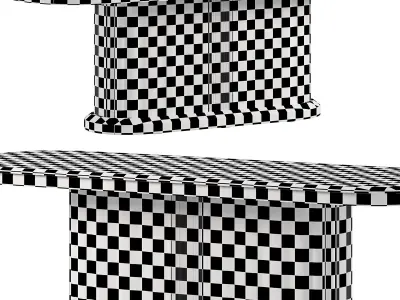 Etra Table By Elve Luxury Collection 3D model