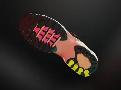 Nike Air Max Plus Og TN Tuned fashion sneaker USEFOR 3D PRINTING 3D print model