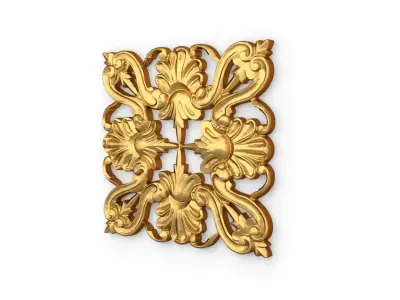 Classic decor ornament 31  3D print model