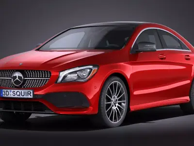 Mercedes-Benz CLA 2017 3D model