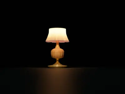 European Style Lamp 3D model