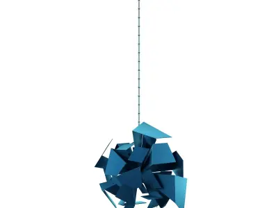 Lustre Aomitsu 494 ceiling lighting 3D model