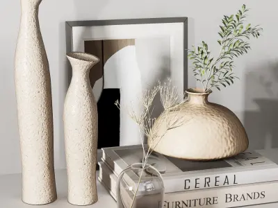 Decorative set024 3D model