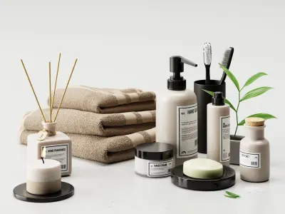 Bathroom Kit 3D model