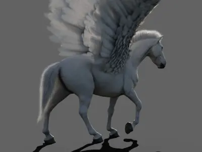 Pegasus 3D model