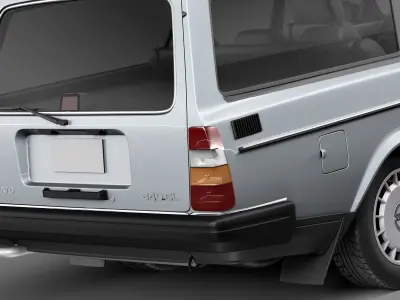 Volvo 240 Estate EU 1993 3D model