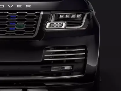 Range Rover Sentinel L405 2018 3D model