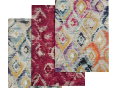 Rug Set 226 3D model