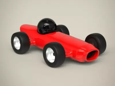 Racing Toy Car 3D model