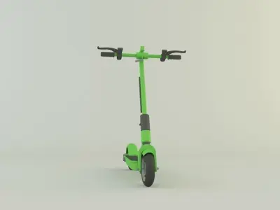 Electric Scooter 3D model