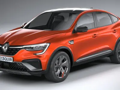 Renault Arkana RS-line 2022 3D model