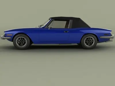 Triumph Stag Soft Top 3D model