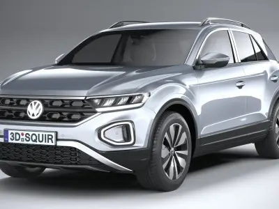 Volkswagen T-Roc LIFE 2023 3D model
