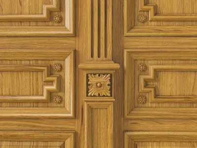 Wooden panel 03 05 3D model
