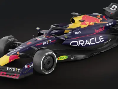 F1 Red Bull RB19 3D model