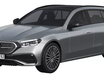 Mercedes-Benz E-Class Estate 2023 3D model