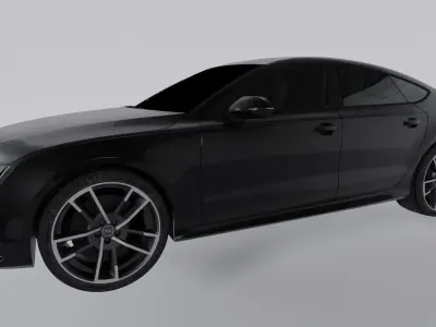Audi RS7 Sportback 2017 Street Car  3D model